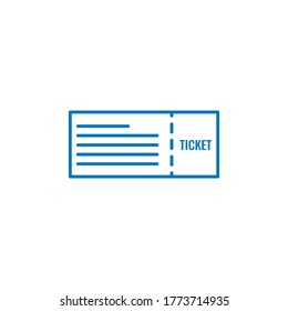 ticket vector graphic design illustration