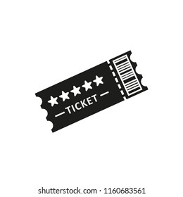 ticket vector icon