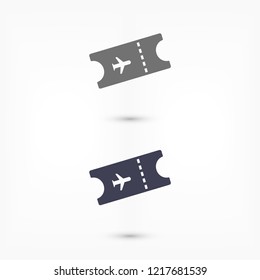 Ticket vector icon 