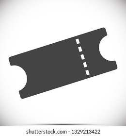 Ticket vector icon 