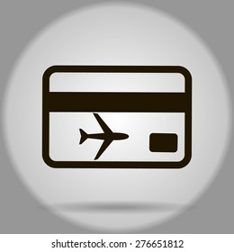 ticket vector icon