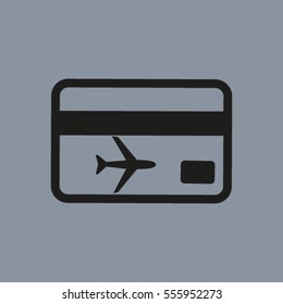 ticket vector icon