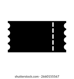 Icono de Vector de entrada. Cartel de ilustración de tarjeta. Símbolo del asiento. Logotipo del Cupón. Icono de Web de Suscripción. diseño de ducto para Web.