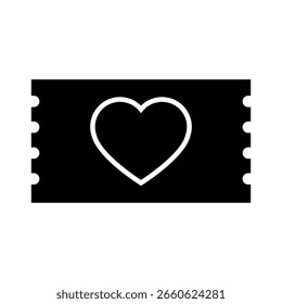 Ícone do vetor de tíquete. Sinal de ilustração de cartão. Símbolo do assento. Logotipo do cupom. Ícone de assinatura web. design de dutos para web.