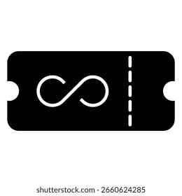 Ícone do vetor de tíquete. Sinal de ilustração de cartão. Símbolo do assento. Logotipo do cupom. Ícone de assinatura web. design de dutos para web.