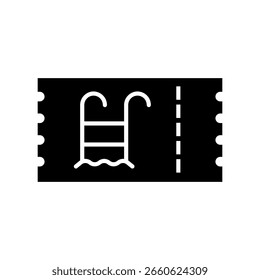 Ícone do vetor de tíquete. Sinal de ilustração de cartão. Símbolo do assento. Logotipo do cupom. Ícone de assinatura web. design de dutos para web.