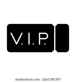 Icono de Vector de entrada. Cartel de ilustración de tarjeta. Símbolo del asiento. Logotipo del Cupón. Icono de Web de Suscripción. diseño de ducto para Web.