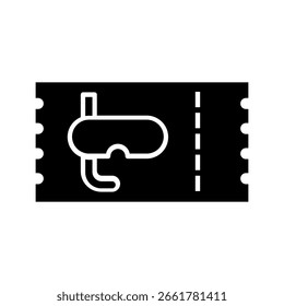 Ícone do vetor de tíquete. Sinal de ilustração de cartão. Símbolo do assento. Logotipo do cupom. Ícone de assinatura web. design de dutos para web.