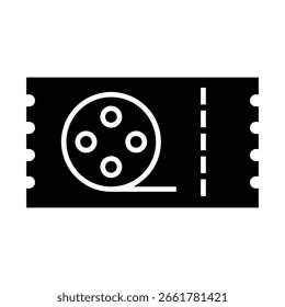 Icono de Vector de entrada. Cartel de ilustración de tarjeta. Símbolo del asiento. Logotipo del Cupón. Icono de Web de Suscripción. diseño de ducto para Web.