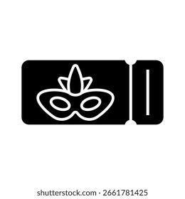 Ticket vector icon. Card illustration sign. Seat symbol. Coupon logo. Subscription web icon. ducket design for web.