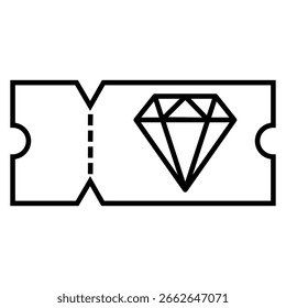 Ícone do vetor de tíquete. Sinal de ilustração de cartão. Símbolo do assento. Logotipo do cupom. Ícone de assinatura web. design de dutos para web.