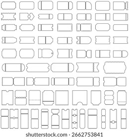Vektorsymbol des Tickets. Schild für Kartendarstellung. Sitzsymbol. Coupon-Logo. Web-Symbol der Mitgliedschaft. Ducket-Design für Web.