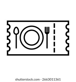 Ícone do vetor de tíquete. Sinal de ilustração de cartão. Símbolo do assento. Logotipo do cupom. Ícone de assinatura web. design de dutos para web.