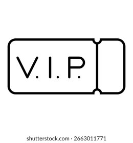 Icono de Vector de entrada. Cartel de ilustración de tarjeta. Símbolo del asiento. Logotipo del Cupón. Icono de Web de Suscripción. diseño de ducto para Web.