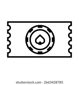 Ícone do vetor de tíquete. Sinal de ilustração de cartão. Símbolo do assento. Logotipo do cupom. Ícone de assinatura web. design de dutos para web.