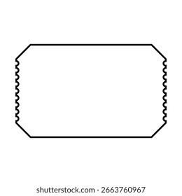 Ticket vector icon. Card illustration sign. Seat symbol. Coupon logo. Subscription web icon. ducket design for web.