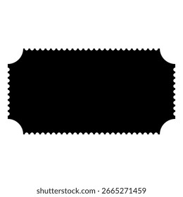 Icono de Vector de entrada. Cartel de ilustración de tarjeta. Símbolo del asiento. Logotipo del Cupón. Icono de Web de Suscripción. diseño de ducto para Web.
