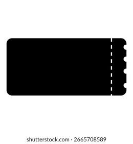 Ticket vector icon. Card illustration sign. Seat symbol. Coupon logo. Subscription web icon. ducket design for web.
