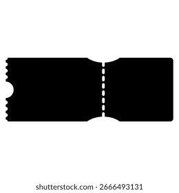 Icono de Vector de entrada. Cartel de ilustración de tarjeta. Símbolo del asiento. Logotipo del Cupón. Icono de Web de Suscripción. diseño de ducto para Web.