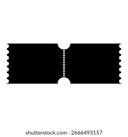 Ticket vector icon. Card illustration sign. Seat symbol. Coupon logo. Subscription web icon. ducket design for web.