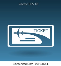 Ticket vector illustration