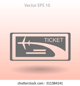 Ticket vector illustration
