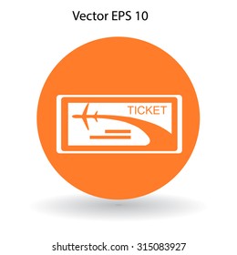 Ticket vector illustration