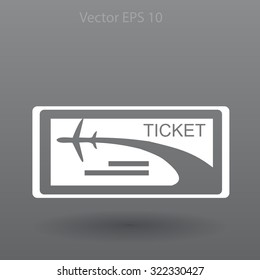Ticket vector illustration