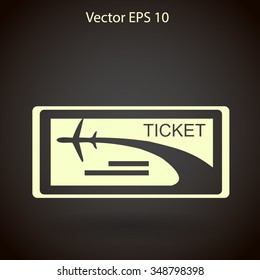 Ticket vector illustration