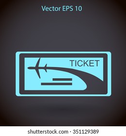 Ticket vector illustration