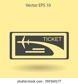 Ticket vector illustration