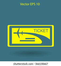 Ticket vector illustration