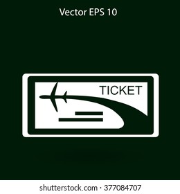 Ticket vector illustration