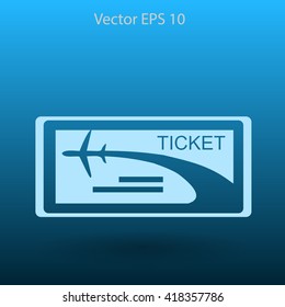 Ticket vector illustration