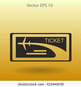 Ticket vector illustration