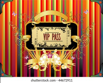 ticket vector illustration