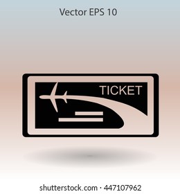 Ticket vector illustration