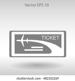 Ticket vector illustration