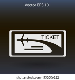 Ticket vector illustration