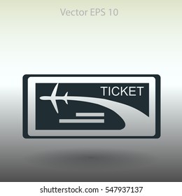 Ticket vector illustration