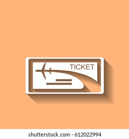 Ticket vector illustration