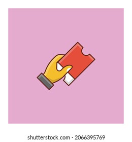 Karte Vektorgrafik auf transparentem Hintergrund. Hochwertige Symbole.Vektorlinienflaches Farbsymbol für Konzept und Grafikdesign.