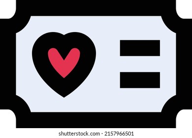 Ilustración del vector de boletos sobre un fondo transparente.Símbolos de calidad premium.Icono del vector de trazo para el concepto y el diseño gráfico.
