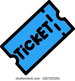 Ticket Vector Illustration On Transparent Backgroundpremium Stock ...