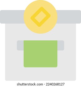 ilustración de ticket Vector en un fondo transparente. Símbolos de calidad superior. Iconos vectoriales de color de línea para el concepto y el diseño gráfico.