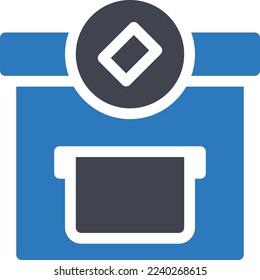 ilustración de ticket Vector en un fondo transparente. Símbolos de calidad superior. Iconos vectoriales de glifos para diseño de conceptos y gráficos.