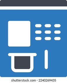 ilustración de ticket Vector en un fondo transparente. Símbolos de calidad superior. Iconos vectoriales de glifos para diseño de conceptos y gráficos. 
