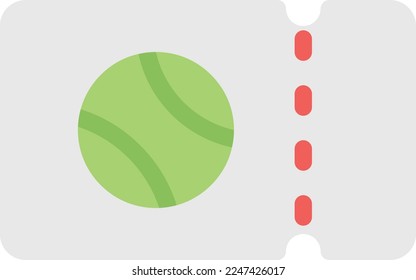 ilustración de ticket Vector en un fondo transparente. Símbolos de calidad superior. Iconos vectoriales de color de línea para el concepto y el diseño gráfico. 

