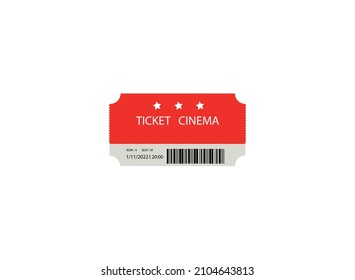 Icono aislado del vector de tickets. Ilustración de Emoji. Emotismo vectorial de tickets