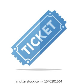 Ticket Vector Isolated Illustration Design Stock Vector (Royalty Free ...